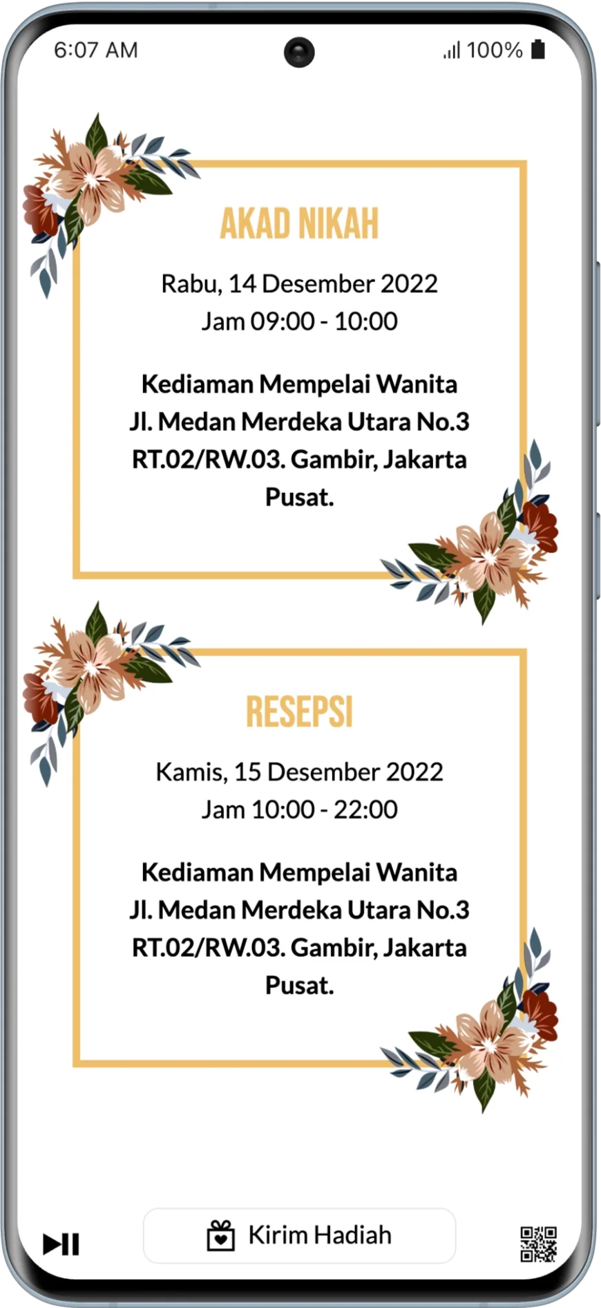 Contoh Undangan 2